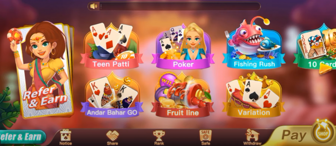 Teen Patti Joy app interface